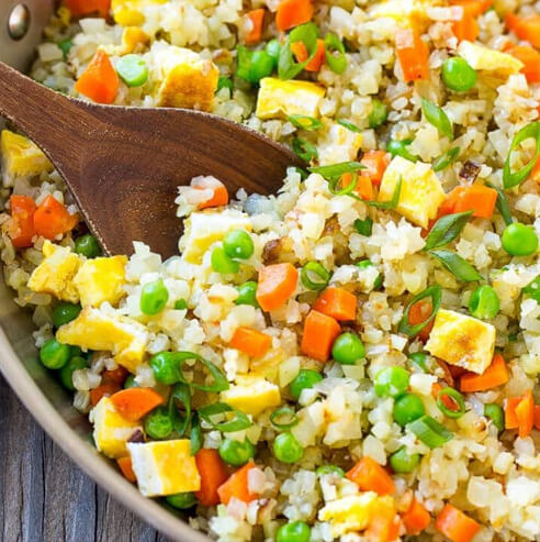 Cauliflower Fried Rice Recipe