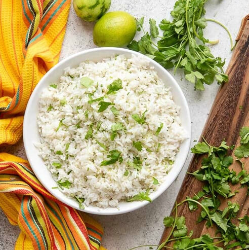 Pot Cilantro Lime Rice Recipe